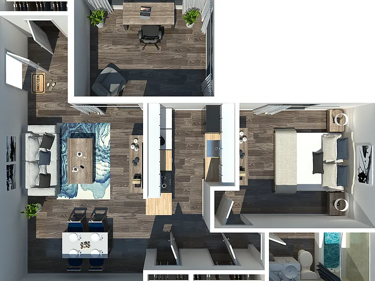 1B1BA Briarwood 710 Sq Ft 1B1BA Briarwood 710 Sq Ft