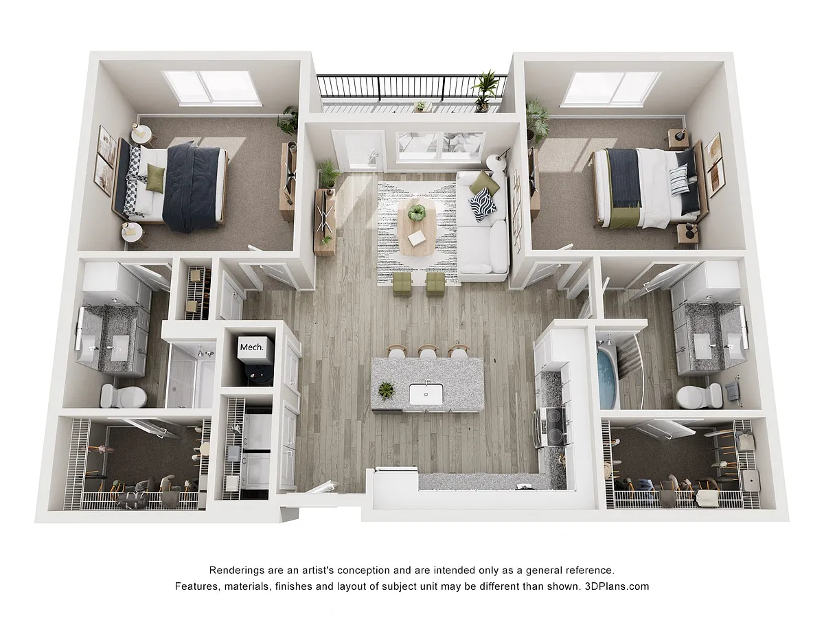 Floor plan The Elyton