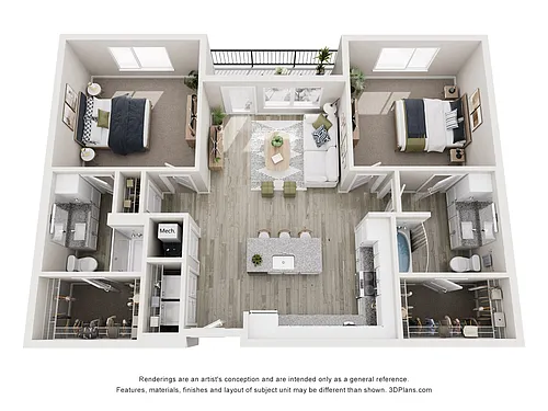 Floor plan The Elyton