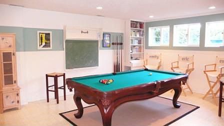 Game room downstairs
