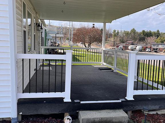 Think of mornings on this porch with your coffee.