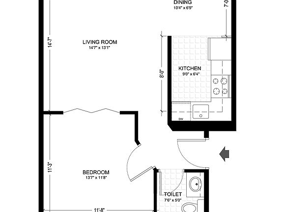 3rd image of 828 Franklin St APT 507