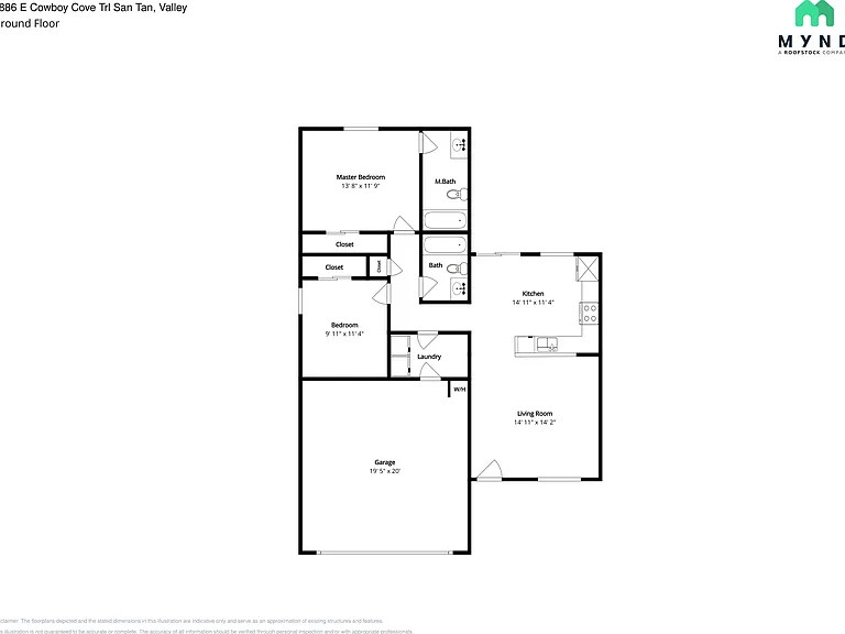 1886 E Cowboy Cove Trl — Photo 16