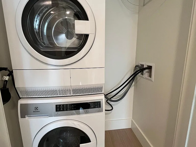 In-unit washer and dryer