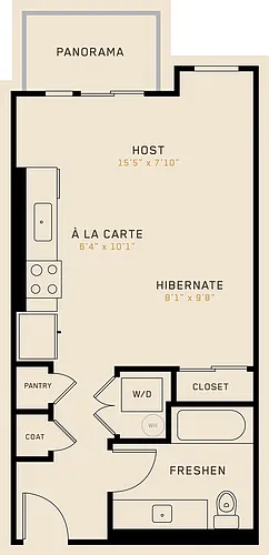 Floor plan S1A