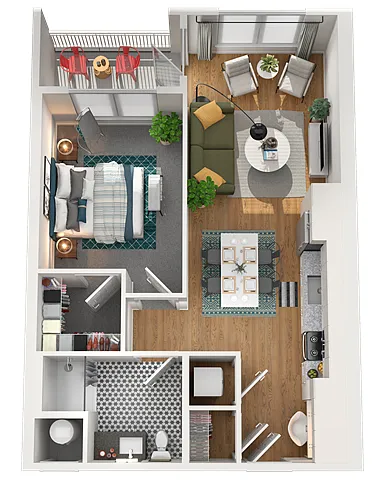 Floor plan B1