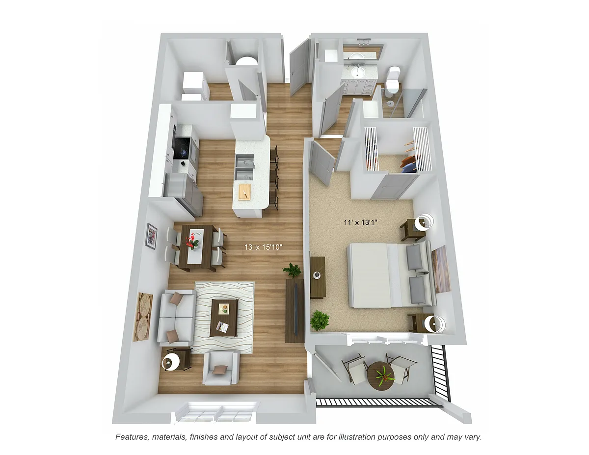 Floor plan Caboose 1.1