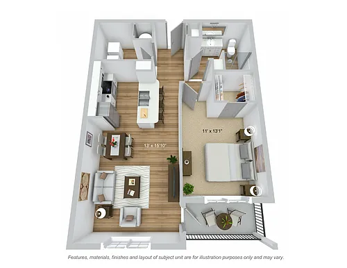 Floor plan Caboose 1.1