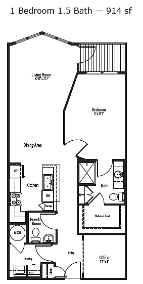 Floor plan Monon
