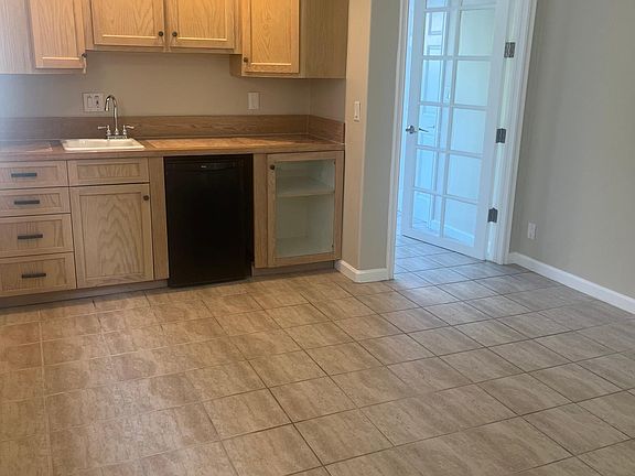 Entry into first floor kitchenette and sitting area