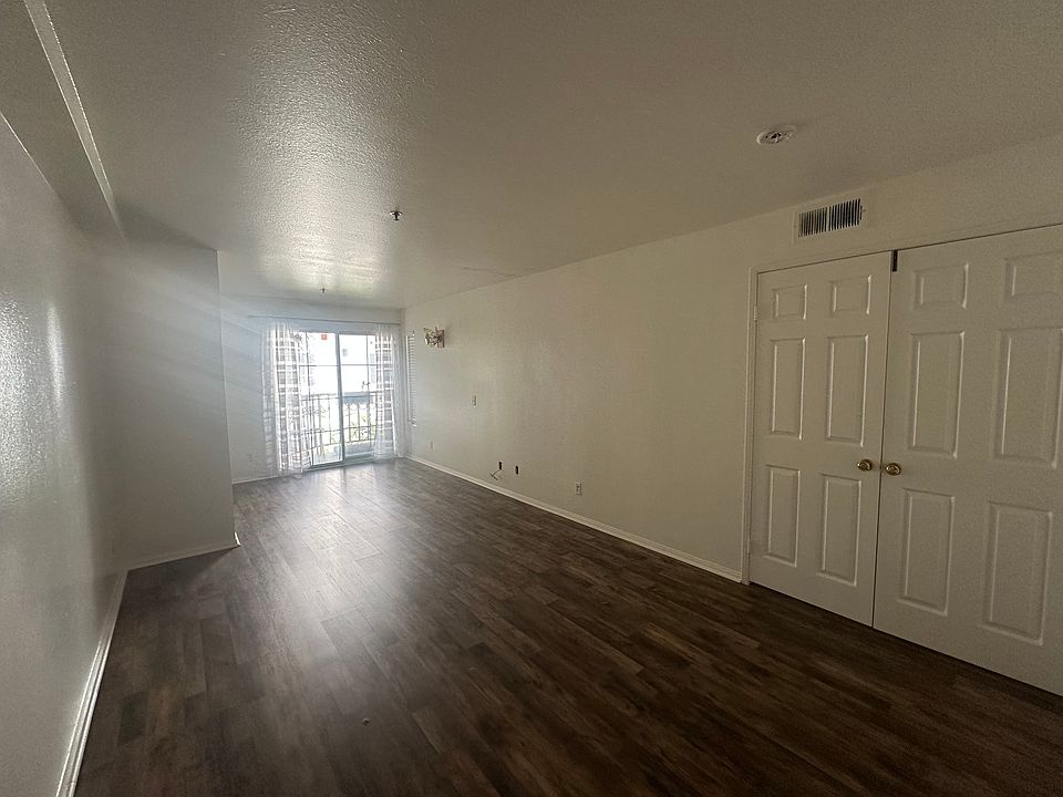 Large master bedroom with patio access