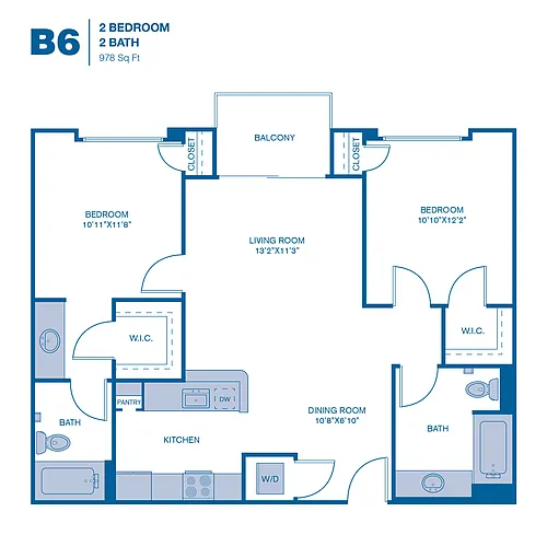 Floor plan B6