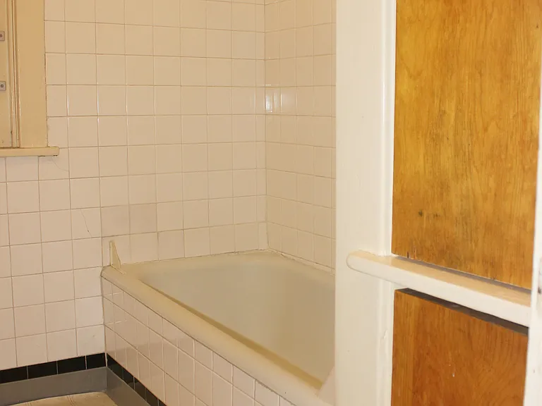 Bath - tub/shower area, linen closet