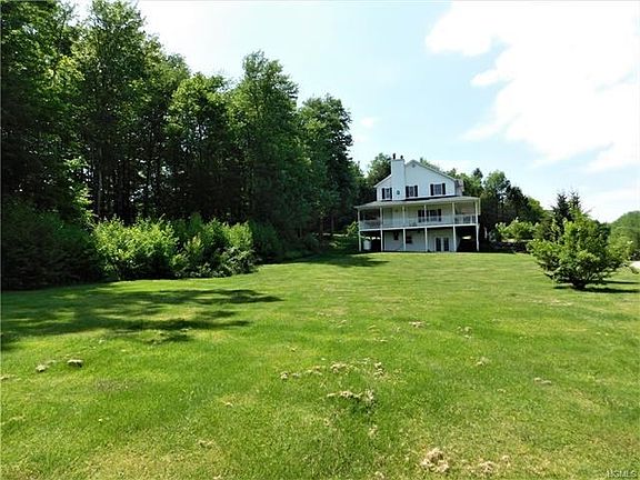 Expansive level yard.