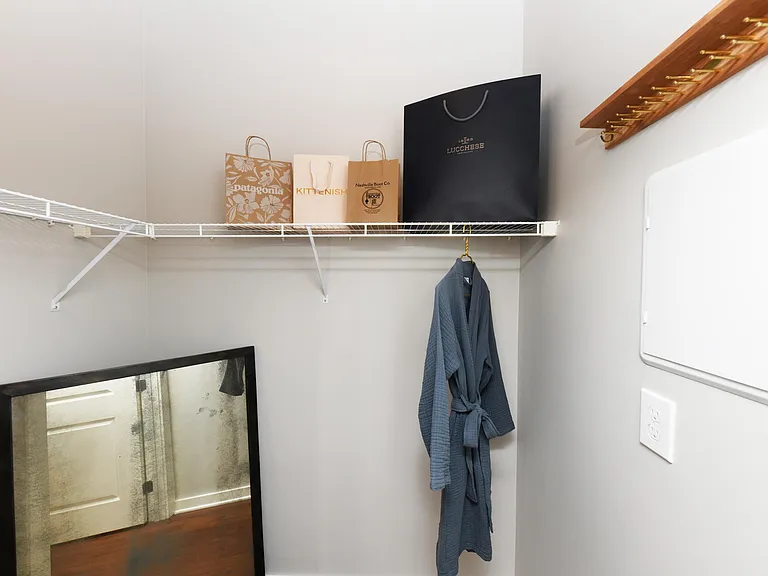 Generous Closet Space