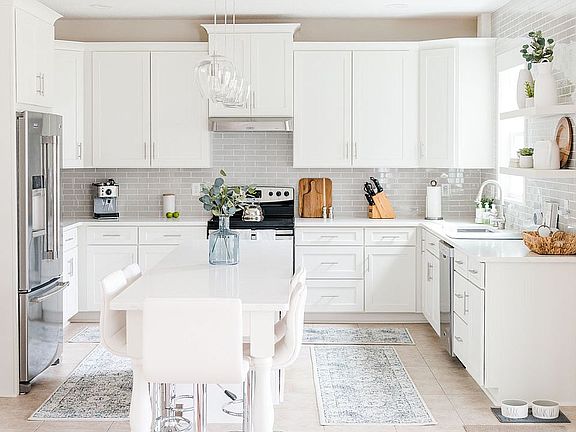 Kitchen + island table