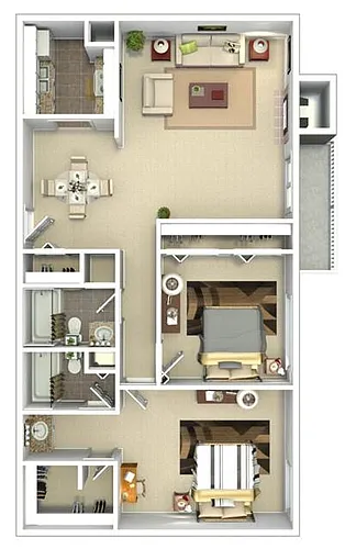 Floor plan Millcreek