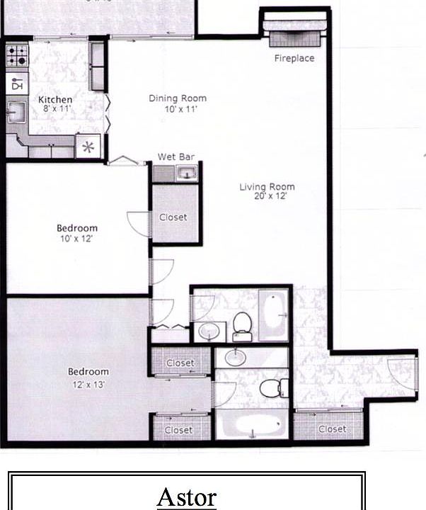 1st image of 1055 N Logan St APT 806