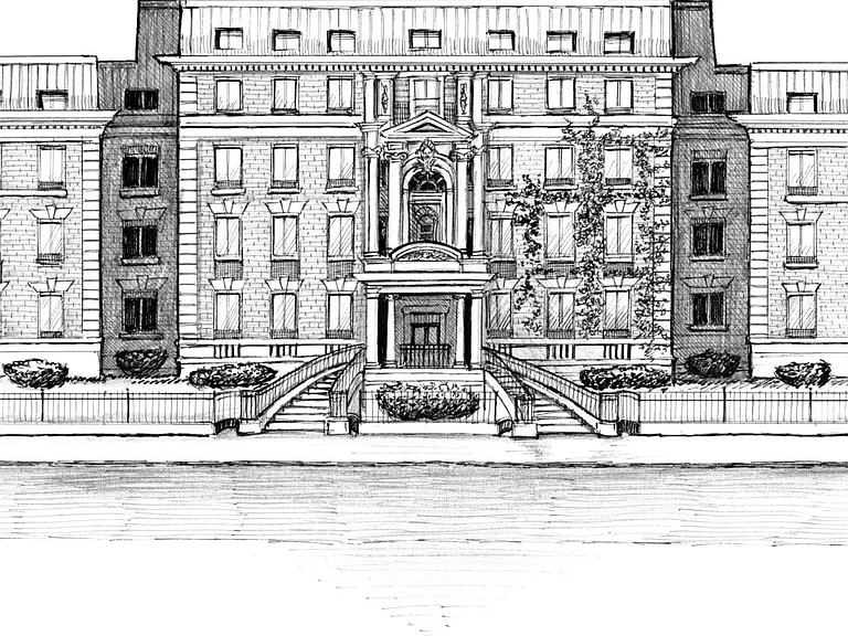 Artist Rendition of the historical important The Bronzeville Vincennes