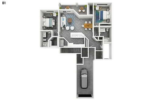 Floor plan B1GR