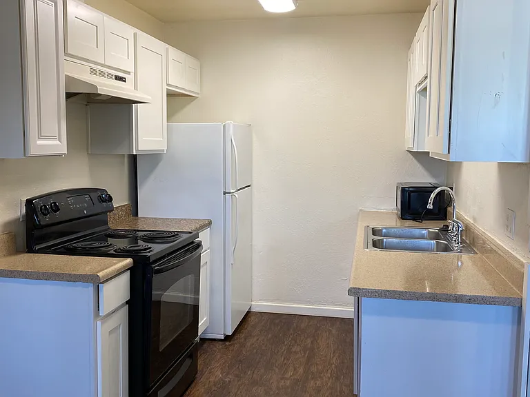 Lots of cabinet space.