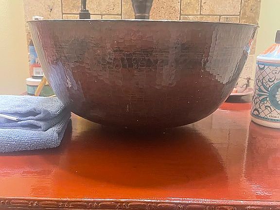 Copper sink