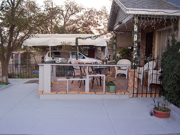 Cemented Entry and Drive Way