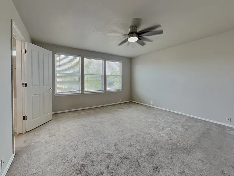 Brightly lit, spacious room wi