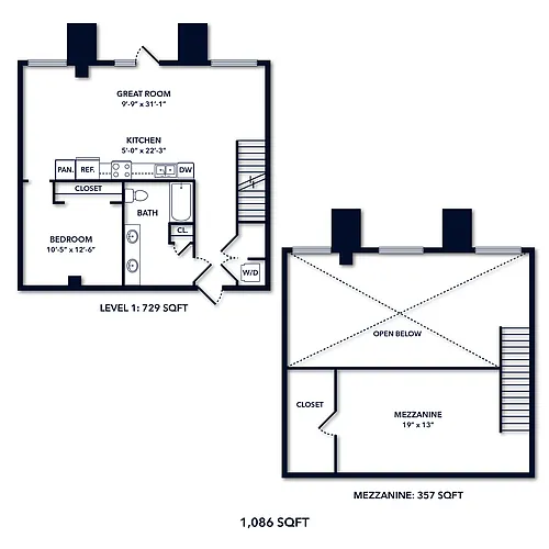 Floor plan Ridge