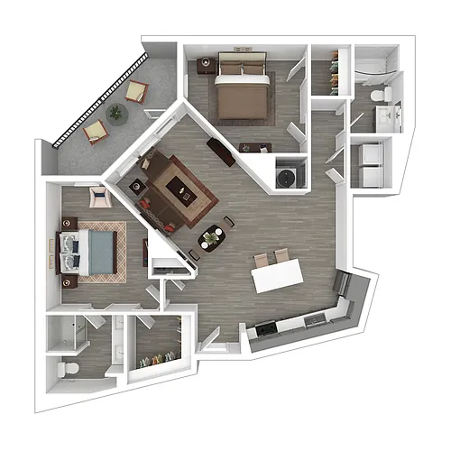 Floor plan The Opulent