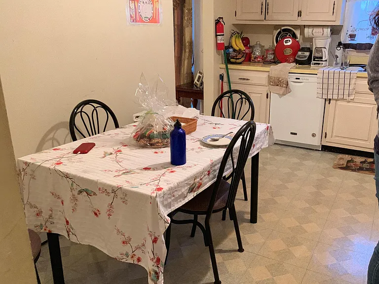 Kitchen Sit in Area - again with Earlier Tenant - to give an idea of large Kitchen area