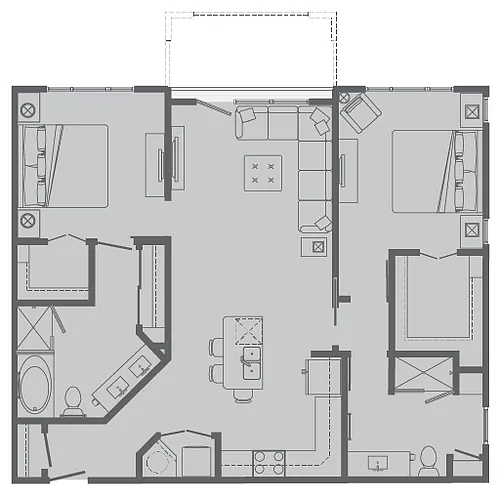 Floor plan E