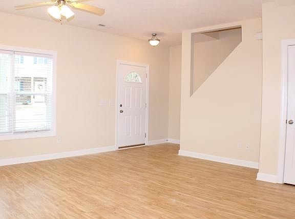 Entry and living area