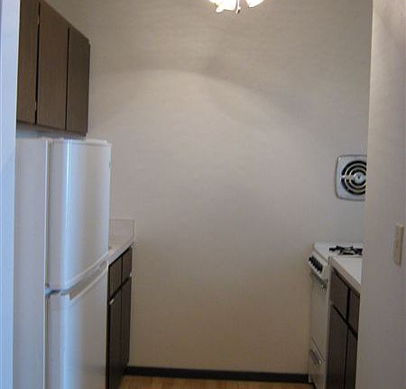 Kitchen with new flooring!