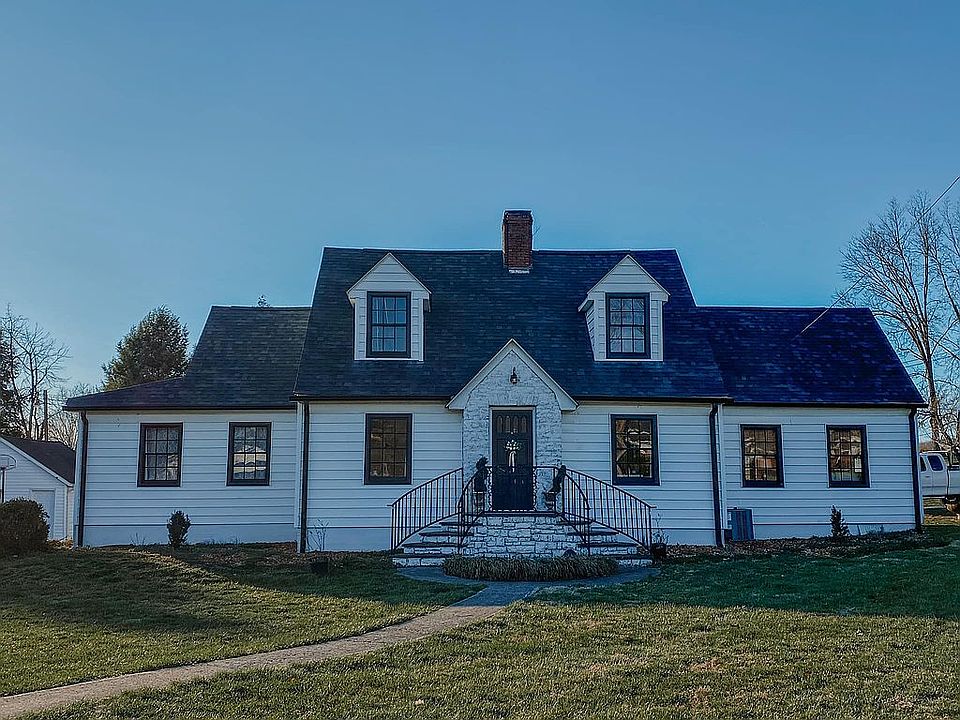 The front of the home.