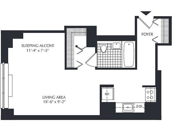 2nd image of 250 W 93rd St APT 7J
