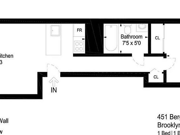 2nd image of 451 Bergen St APT 2L