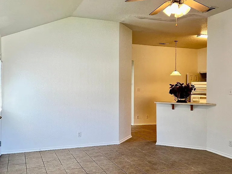 VIEW INTO KITCHEN