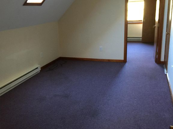 Living room with skylight