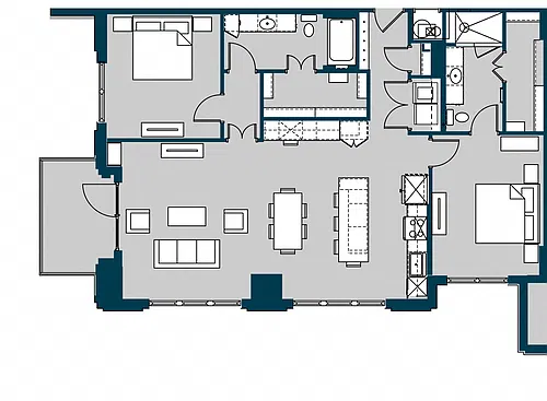 Floor plan B6