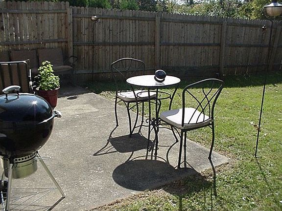 Rear Patio