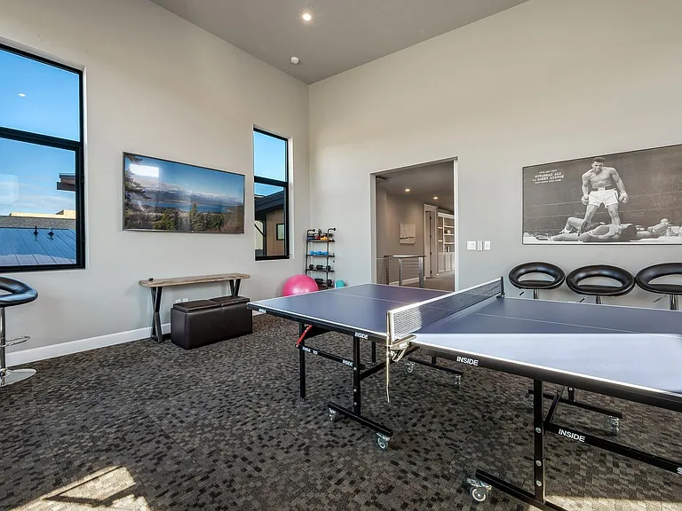 Large Ping Pong & Workout Room