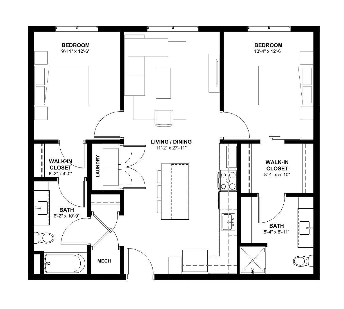 Floor plan Rockwell
