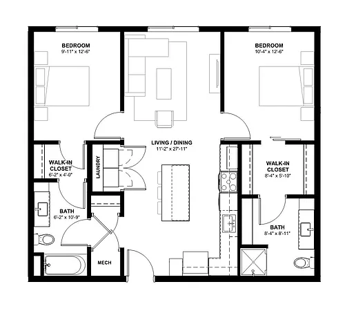 Floor plan Rockwell