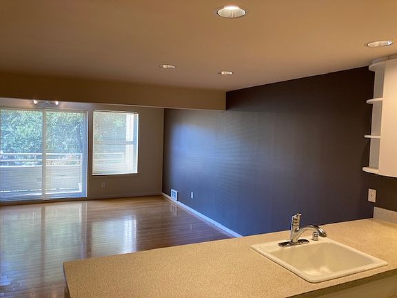 Kitchen, living room, balcony
