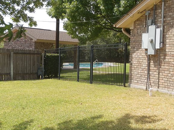 Side of house and pool