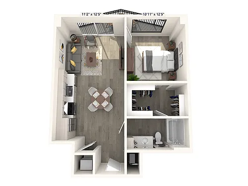 Floor plan The Acoustic - WF