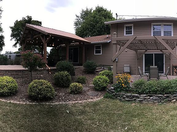 Backyard - two patios