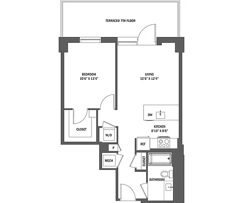 Floor plan The Emmett I - III