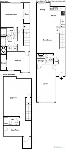 Floor plan 2 Bedroom